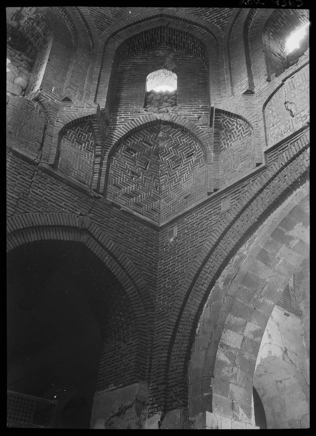 Vue intérieure de la coupole